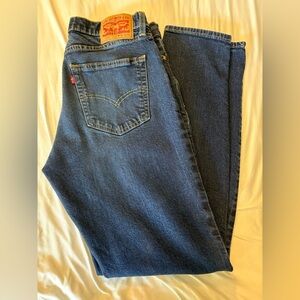 Levi's Dark Blue Jeans with Red Label